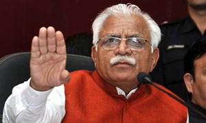 सीएम मनोहर लाल ने हुड्डा पर साधा निशाना, कहा भ्रष्टाचारियों पर करेंगे कड़ी कार्रवाई