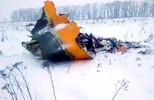 रूसी विमान उड़ान भरते ही हुआ क्रैश, सभी 71 यात्रियों की मौत