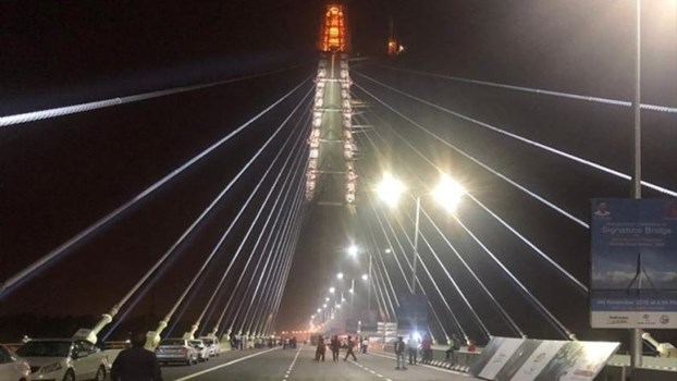 दिल्ली: खत्म हुआ जनता का 11 साल का इंतजार, अरविंद केजरीवाल सिग्नेचर ब्रिज का करेंगे उद्घाटन