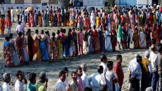 लोकसभा चुनाव 2019: पश्चिम बंगाल में सबसे ज्यादा 81 प्रतिशत और बिहार में सबसे कम 50 प्रतिशत मतदान