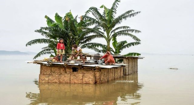 पूर्वोत्तर और बिहार में बाढ़ के हालात, करीब 70 लाख लोग प्रभावित