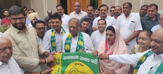 हरियाणा विधानसभा चुनाव: 4 बार के विधायक मांगेराम गुप्ता हुए JJP में शामिल
