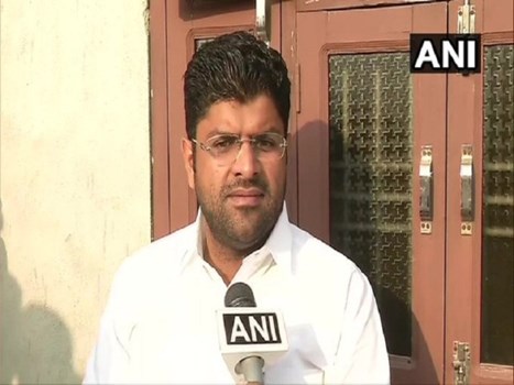 हरियाणा विस चुनाव: दुष्यंत चौटाला को मिली धमकी, कहा तू बहुत उलटा-पुलटा बोल रहा है