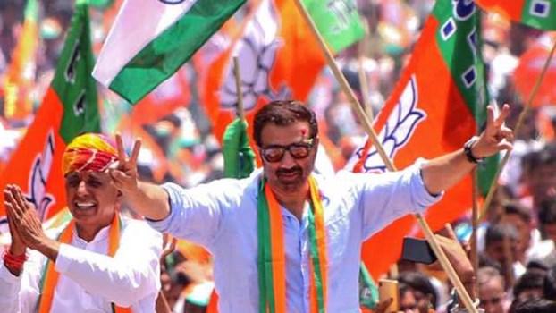 हरियाणा विस चुनाव: सनी देओल का फिल्मी अंदाज में प्रचार,कहा मेरे भाई कैप्टन अभिमन्यु को विजयी बनाएं