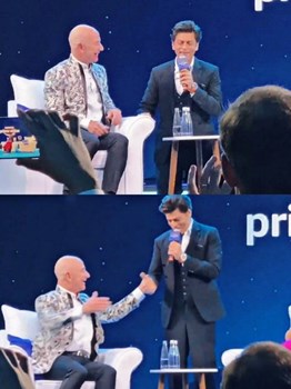 जब किंग खान शाहरुख से मिले जेफ बेजोस तो हुआ ये....