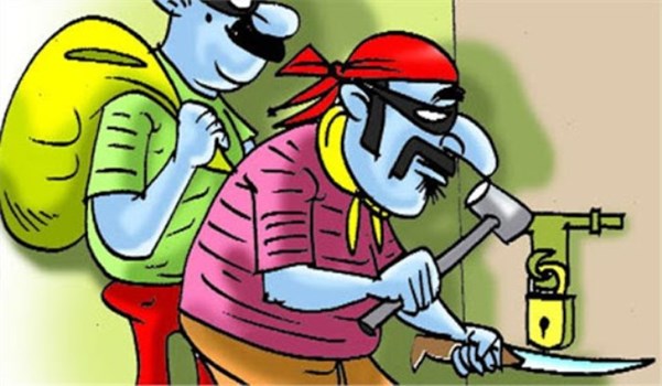 राजस्थान लॉकडाउन में फंस गया परिवार, चोरों ने मकान पर हाथ किया साफ