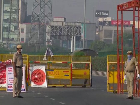 आज सुबह 10 बजे से दिल्ली-गुरुग्राम बॉर्डर सील, सिर्फ इन्हें मिलेगी एंट्री