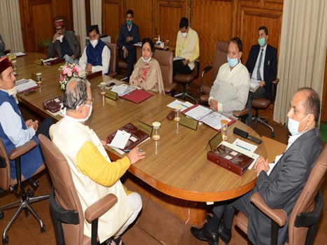 CM जयराम ठाकुर की अध्यक्षता में आज हिमाचल मंत्रिमंडल की हुई बैठक, लिए गए ये अहम निर्णय 