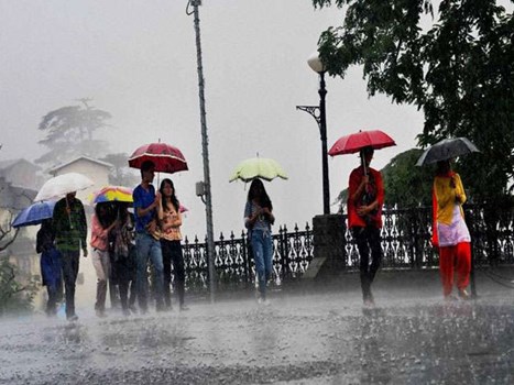 हिमाचल प्रदेश में आज होगी भारी बारिश, मौसम विभाग ने जारी किया येलो अलर्ट
