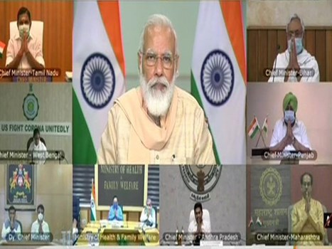 PM मोदी ने कोरोना की स्थिति पर 10 सबसे प्रभावित राज्यों के CM से की बात, जानिए बैठक की बड़ी बातें