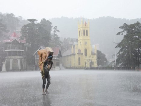 हिमाचल प्रदेश में 18 अगस्त तक मौसम खराब रहने का पूर्वानुमान