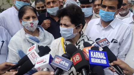 कुमारी सैलजा ने कोरोना को लेकर हो रही ऑक्सजीन की कमी पर सरकार पर साधा निशाना