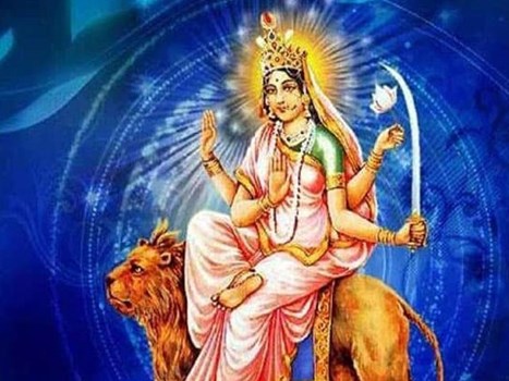 छठा नवरात्र:मां कात्यायनी की पूजा से मिलता है योग्‍य जीवनसाथी,जाने मंत्र, भोग और शुभ रंग के बारे में