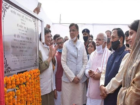 CM मनोहर लाल ने पानीपत में BJP कार्यालय का किया शिलान्यास