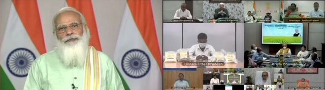 किसान सम्मान निधि की 8 वीं किस्त जारी, PM मोदी बोले- हम कोरोना से लड़ेंगे और जीतेंगे