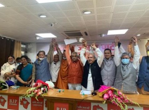 उत्तराखंड के नए मुख्यमंत्री होंगे पुष्कर सिंह धामी, भाजपा विधायक दल की बैठक में लिया गया फैसला