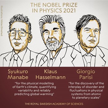Nobel Prize Awards 2021: नोबेल पुरस्कार का ऐलान,  फिजिक्स में इन तीन वैज्ञानिकों को मिला सम्मान