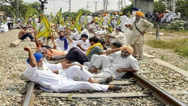 Rail Roko Andolan: किसानों का 'रेल रोको आंदोलन'  शुरू, लखनऊ में धारा 144 लागू 