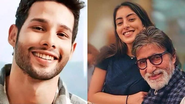 अमिताभ बच्चन की नातिन नव्या नवेली के सिद्धांत चतुर्वेदी के साथ जुड़ें तार  