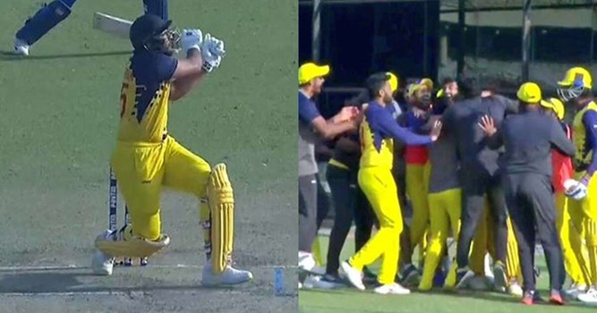 Syed Mushtaq Ali Trophy: तमिलनाडु के इस खिलाड़ी ने आखिरी गेंद पर छक्का लगा टीम को बनाया चैंपियन