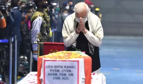 CDS बिपिन रावत को आज दी जाएगी आख‍िरी व‍ि‍दाई, दिल्ली में होगा अंतिम संस्कार