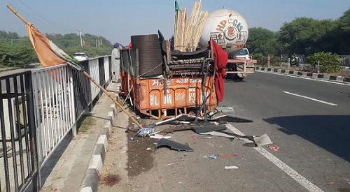 हिसार: आंदोलन खत्म कर घर लौट रहे दो किसानों की सड़क हादसे में मौत
