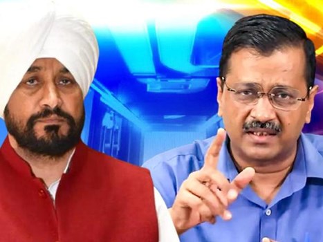 चन्नी दुनिया के पहले CM हैं जो बाथरूम में भी लोगों से मिलते हैं, केजरीवाल का तंज