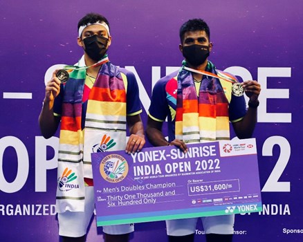 चिराग-सात्विक की जोड़ी ने India Open 2022 में किया कमाल, जीता खिताब