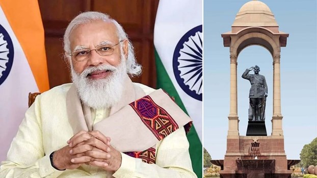 Subhas Chandra Bose 125th Jayanti: आज नेताजी की होलोग्राम मूर्ति का अनावरण करेंगे पीएम मोदी