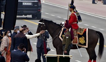 Republic Day 2022: रिटायर हुआ राष्ट्रपति की सुरक्षा में शामिल घोड़ा ‘विराट’