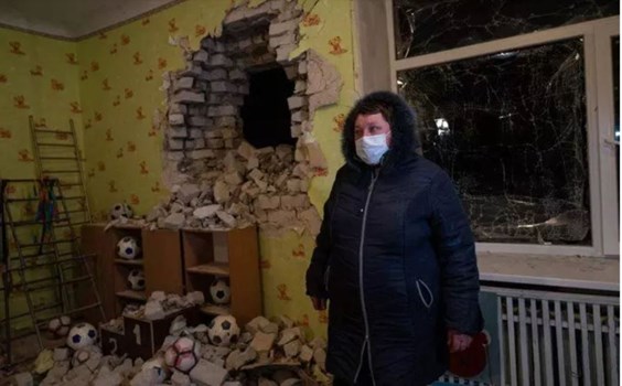 यूक्रेन ने किया दावा, रूसी समर्थक विद्रोहियों ने स्कूल को निशाना बनाकर किया हमला, रूस ने दिया जवाब