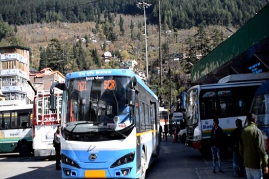 Himachal : अब इलेक्ट्रिक बसों से ले सकेंगे खूबसूरत वादियों का आनंद