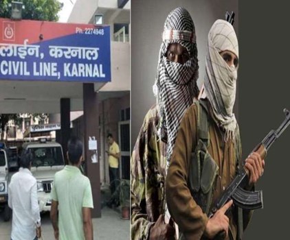 करनाल में चार आतंकी गिरफ्तार: भारी मात्रा में विस्फोटक बरामद, पाकिस्तान से जुड़े हैं तार