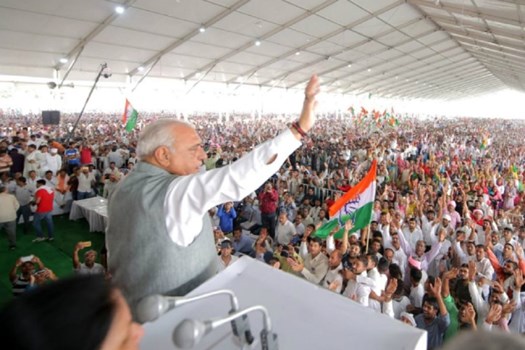 फतेहाबाद में Congress की रैली, भूपेंद्र सिंह हुड्डा बोले- हमारी सरकार बनी तो 6000 वृद्धा पेंशन देंगे