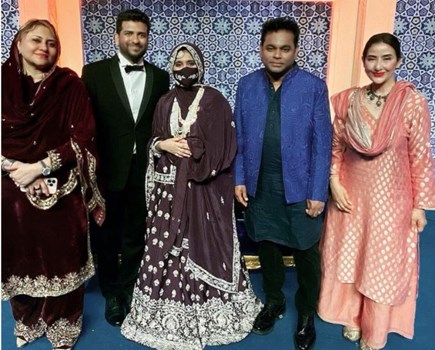 AR Rahman की बेटी के रिसेप्शन में शामिल हुए कई फिल्मी सितारे, सिंगर ने शेयर की शादी की वीडियो