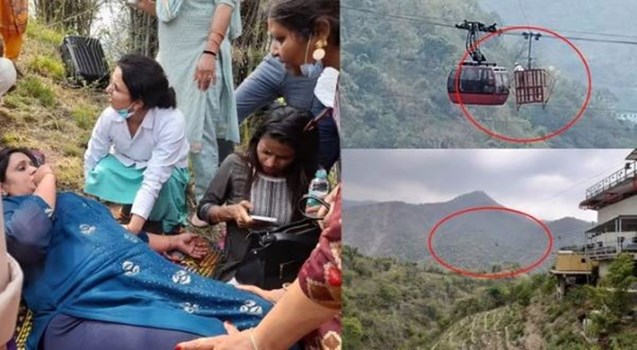 Parwanoo : टिंबर ट्रेल में अटकी 11 पर्यटक की सांसें, 4 को किया रेस्क्यू, 