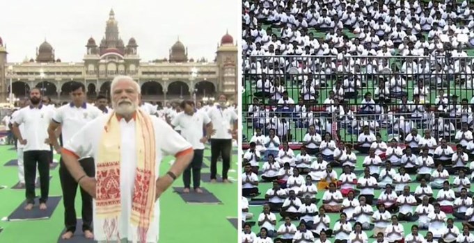 International Yoga Day: योग दिवस पर बोले PM मोदी-ये सुख, स्वास्थ्य और शांति को सेलिब्रेट करने का... 