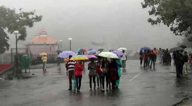 हिमाचल प्रदेश में भारी बारिश, मौसम विभाग ने जारी किया अलर्ट