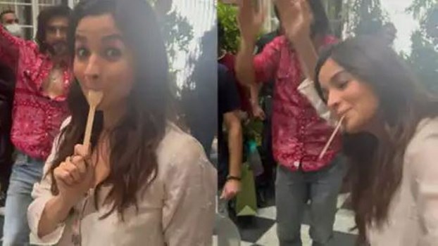 Alia Bhatt ने किया 'चन्ना मेरेया' गाने पर डांस, करण जौहर बोले- रानी का रैप हो गया