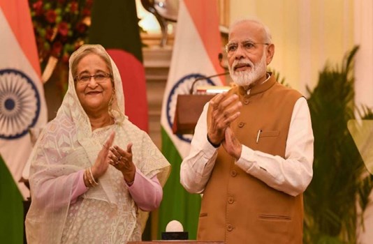 Sheikh Hasina की PM Modi से मुलाकात, भारत को बताया अपना सच्चा दोस्त