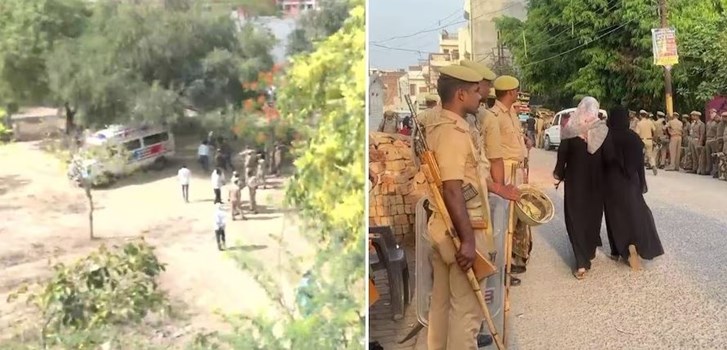 कब्रिस्तान में दादा के बगल दफनाया गया Asad,अतीक-शाइस्ता नहीं कर पाए बेटे का आखिरी दर्शन