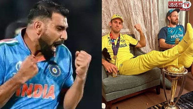 मिचेल मार्श के विश्वकप ट्रॉफी पर पैर रखने से आहत हूं : मोहम्मद शमी