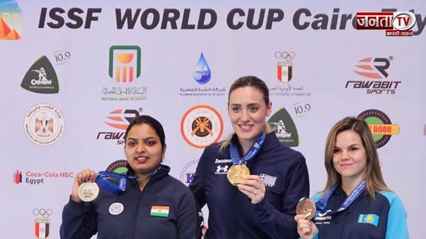 ISSF वर्ल्ड कप डेब्यू में अनुराधा देवी ने दिखाया दम, जीता रजत पदक 
