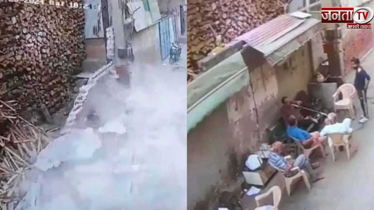 Gurugram News: गुरुग्राम में श्मशान की दीवार गिरने से 5 की मौत, CCTV में कैद हुआ हादसा