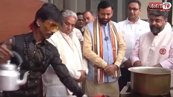 CM नायब सैनी ने पी डॉली चायवाले की चाय, सोशल मीडिया पर वीडियो किया शेयर