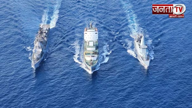 भारत-रूस ने समुद्री सुरक्षा बढ़ाने के लिए  किया 14वां इंदिरा नौसैनिक अभ्यास