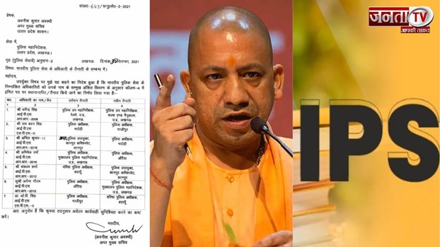 उत्तर प्रदेश में 10 IPS अफसरों के तबादला , उपेंद्र अग्रवाल को लखनऊ रेंज की कमान सौंपी गई