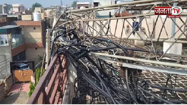 Haryana में बरसात और तूफान का कहर, सैकड़ों पेड़ व खंभे टूटे