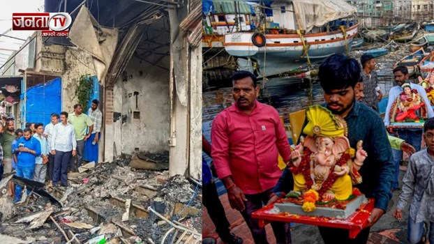 गणपति विसर्जन के दौरान हंगामा, सभी आरोपी पुलिस के गिरफ्त में, भाजपा ने सरकार पर कसा तंज 