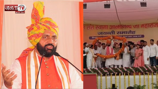  स्वामी आत्मानंद की जयंती कार्यक्रम में रोहतक पहुंचे CM सैनी, बोले - संत दीपक की तरह